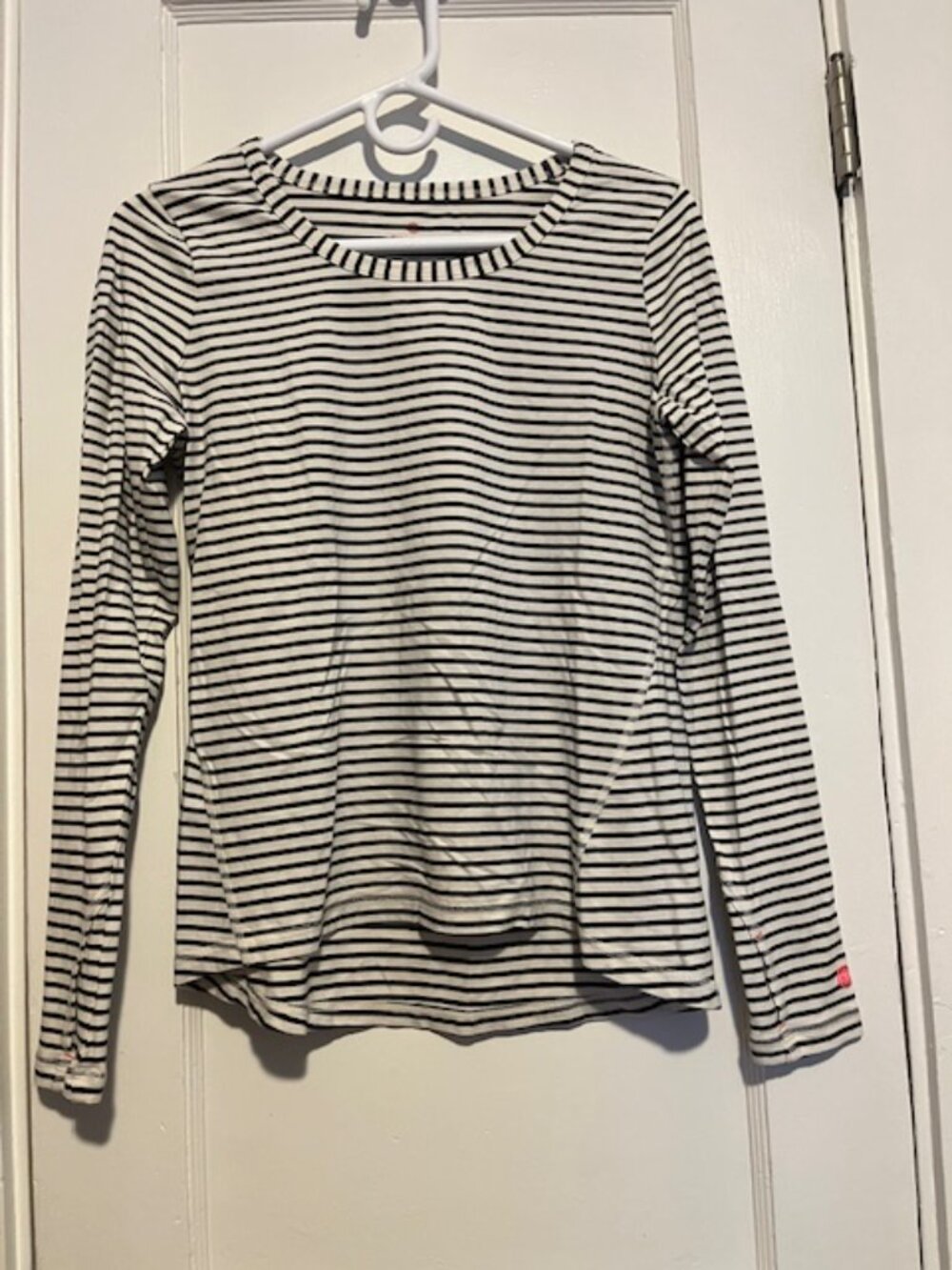 T by Talbots Striped Long Sleeve Top - Petite Medium - Picture 5 of 5